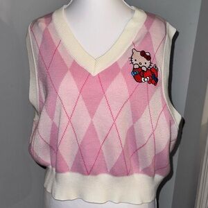Hello kitty sweater vest size xL